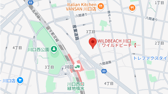 WILDBEACH地図